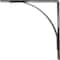 Ekena Millwork Morris Steel Bracket, Hammered Brown 3"W x 16"D x 16"H BKTM03X16X16MOHBR - alternate 5